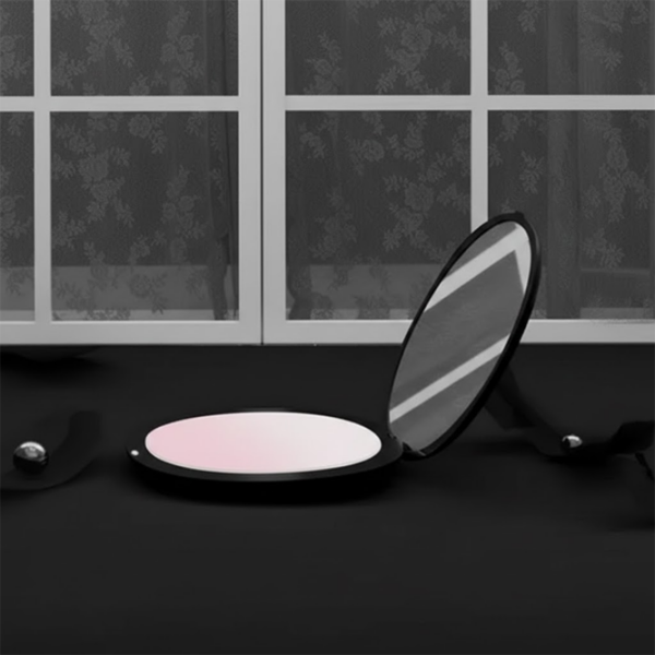 Oglindă de machiaj BelliMosa Make up Compact White Black  photo 3