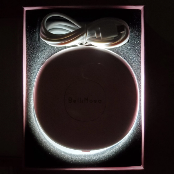 Oglindă de machiaj BelliMosa Make up Compact White Black  photo 4