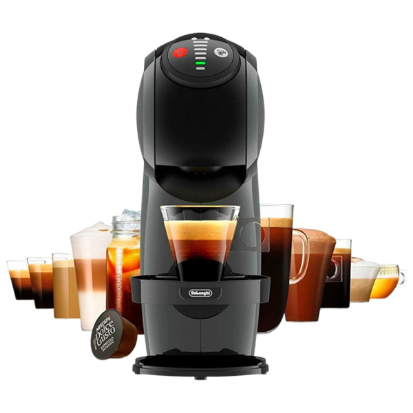 Aparat de cafea DeLonghi Genio S Anthracite 1500 W, 0.8 l, Bloc termic photo 2