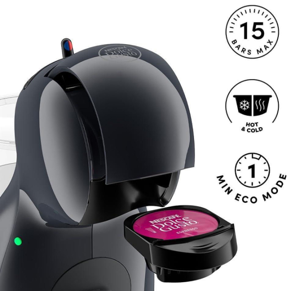 Aparat de cafea DeLonghi Piccolo XS Anthracite 1400 W, 0.8 l, Thermoblock photo 9