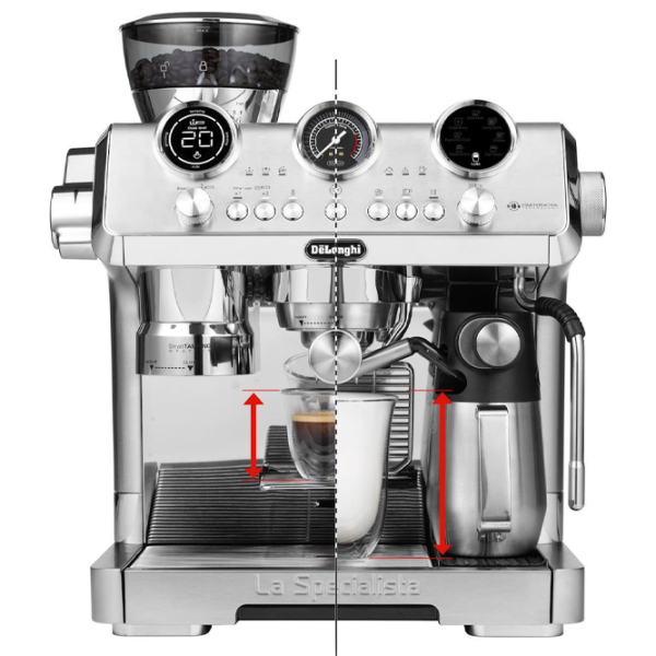Aparat de cafea DeLonghi La Specialista Maestro Inox 1600 W, 2.5 l, Thermoblock photo 8