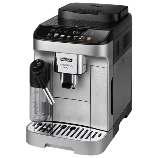 Кофемашина DeLonghi Magnifica Evo Серый 1450 Вт, 1.8 л, Thermoblock photo 1