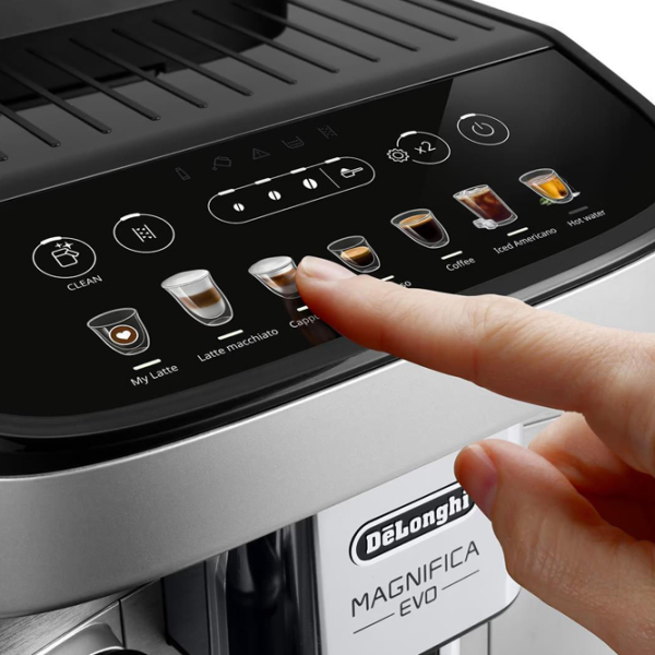 Кофемашина DeLonghi Magnifica Evo Серый 1450 Вт, 1.8 л, Thermoblock photo 4