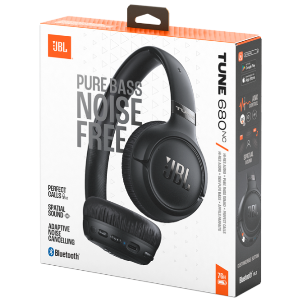 Căști JBL T680BT Black Fără fir / Personal / Over the ear photo 10