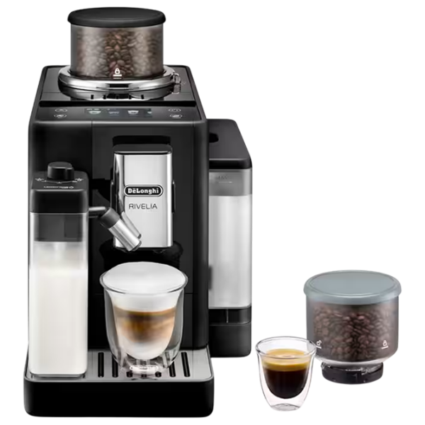 Aparat de cafea DeLonghi Rivelia Black 1450 W, 1.4 l, Thermoblock photo 1