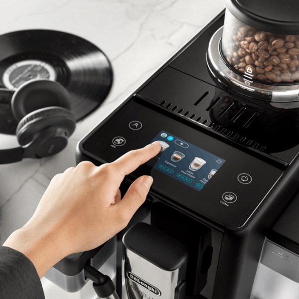 Aparat de cafea DeLonghi Rivelia Black 1450 W, 1.4 l, Thermoblock photo 8