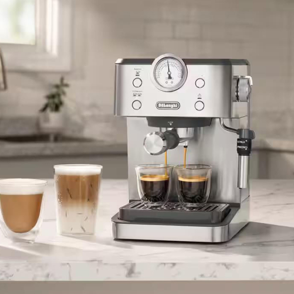 Aparat de cafea DeLonghi Linea Classic Inox 1350 W, 1.7 l, Thermoblock photo 4