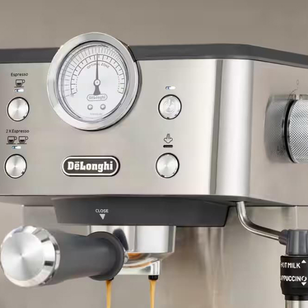 Aparat de cafea DeLonghi Linea Classic Inox 1350 W, 1.7 l, Thermoblock photo 6