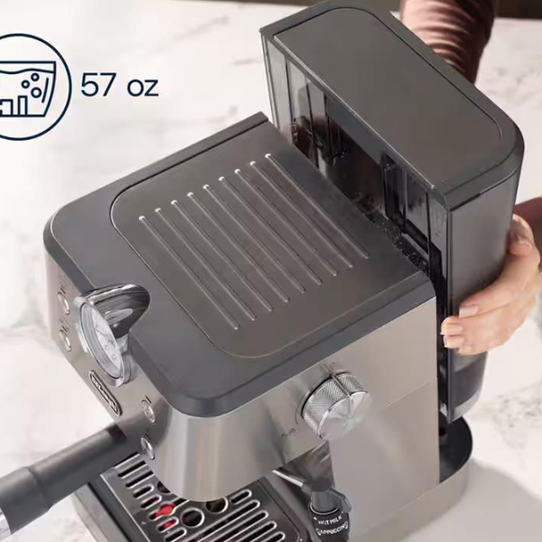 Aparat de cafea DeLonghi Linea Classic Inox 1350 W, 1.7 l, Thermoblock photo 8