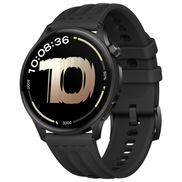 Умные часы OnePlus Watch Lite Черный 1.46" | 45 мм | Нержавеющая сталь/Фторэластомер
|  photo 1