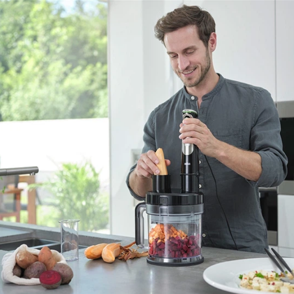 Blender de mână Braun MQ9195XLI Black  photo 6
