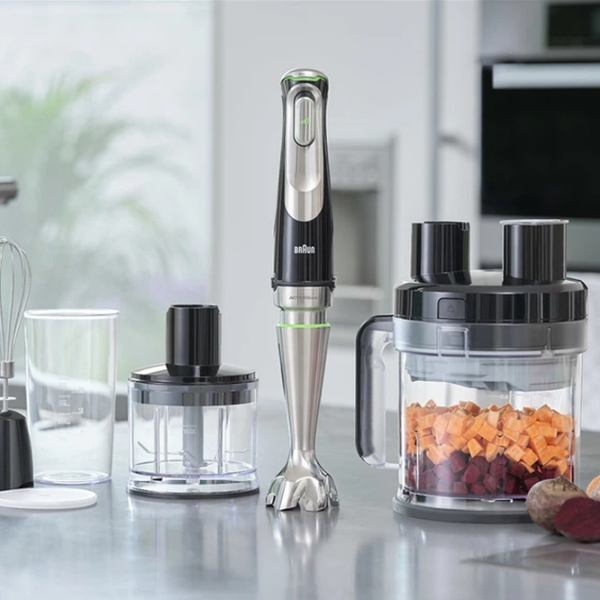 Blender de mână Braun MQ9195XLI Black  photo 7