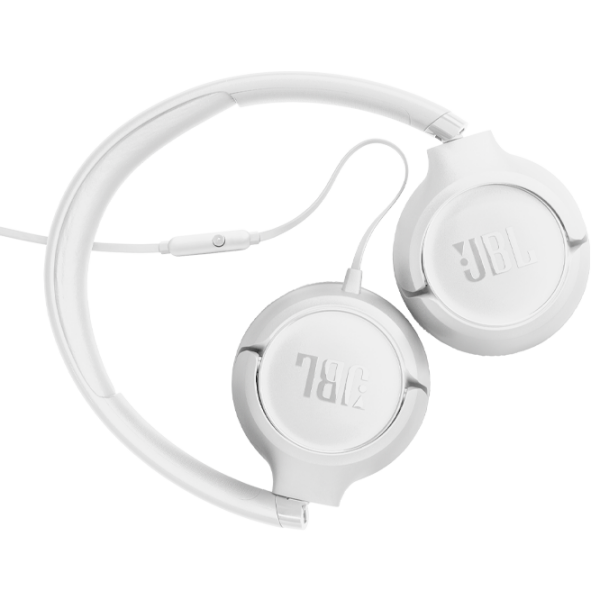Căști JBL T530 White Cu fir / Personal / On the ear photo 4