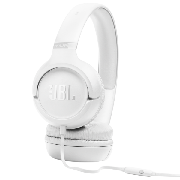 Căști JBL T530 White Cu fir / Personal / On the ear photo 6