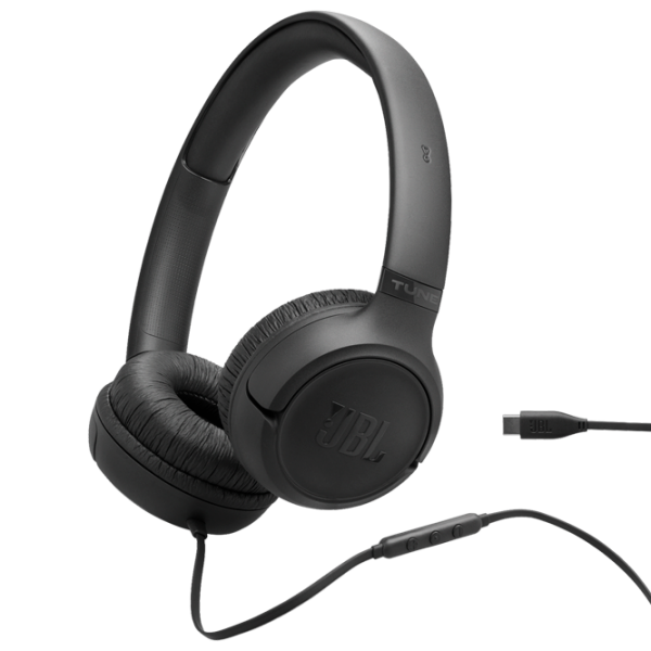 Căști JBL T530 Black Cu fir / Personal / On the ear photo 2
