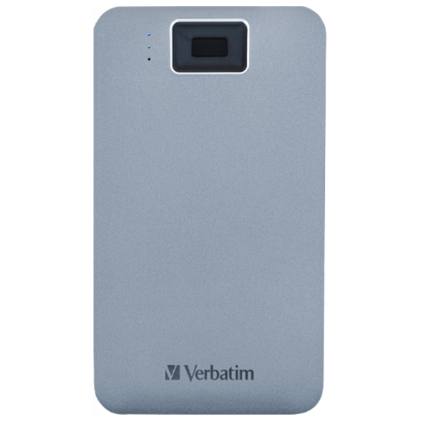 Unitate externă de stocare HDD Verbatim Executive Fingerprint Secure 1 TB Gray  photo 1