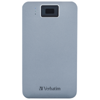 Unitate externă de stocare HDD Verbatim Executive Fingerprint Secure 1 TB Gray 