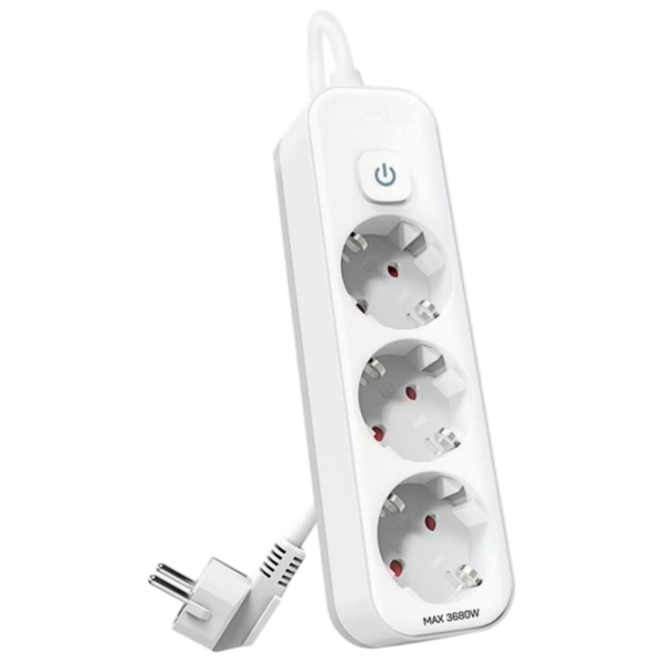 Prelungitor DELI DLET431 1.8 m White  photo 1