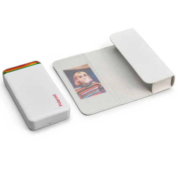 Husă pentru imprimantă Polaroid Hi-Print 2X3 Piele artificială / White photo 5