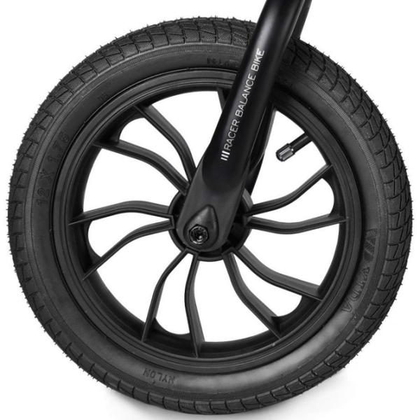 Bicicletă fără pedale Qplay Racer 10" Mint Black Metal / Pentru copii photo 4