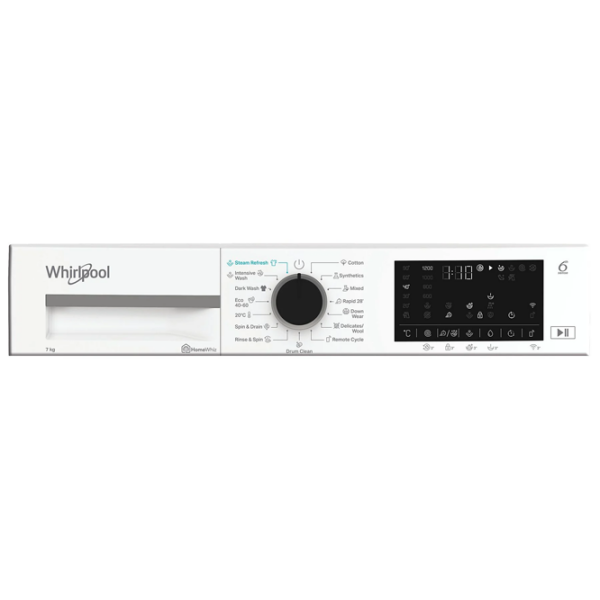 Стиральная машина Whirlpool WAM 762WB EE Белый 7 кг, 1200 об/мин, B photo 2