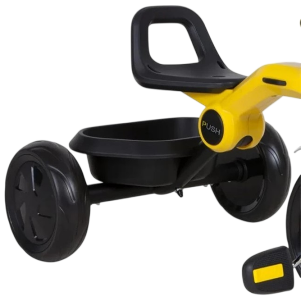 Triciclu Qplay Ant New Black  Oțel / Pentru copii photo 6