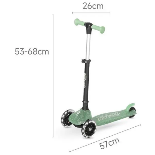 Bicicletă fără pedale Qplay Sparkling (00-01109697) Green 3 ani, 50 kg, Din cauciuc photo 4