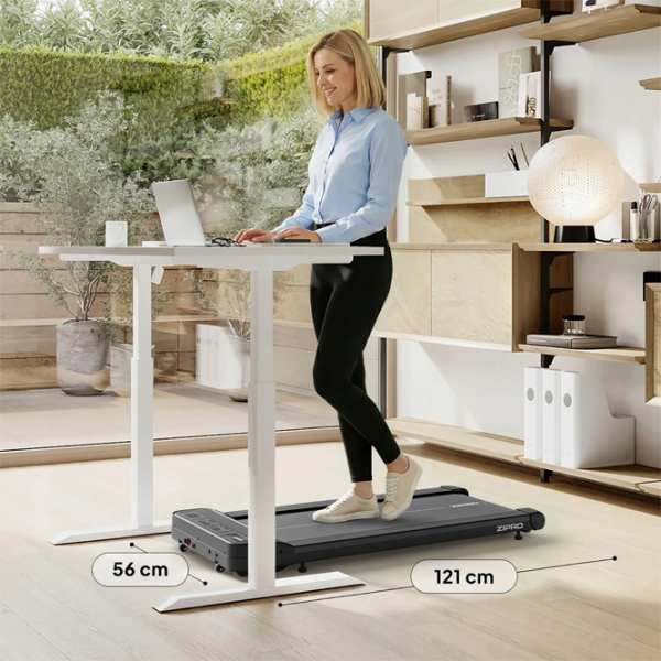 Bandă de alergat Zipro Catwalk Black 100 kg, 6 km/h photo 2