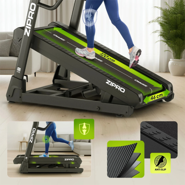 Bandă de alergat Zipro Shred Black 135 kg, 16 km/h photo 4