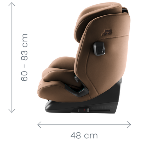 Scaun auto Britax-Römer Advansafix Pro Lux 4000984000931 Onyx Black 15 luni - 12 ani, 36 kg photo 9