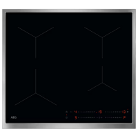 Plită încorporabilă cu inducție AEG TO64IA0FXB Black Sticlă ceramică, 7350 W