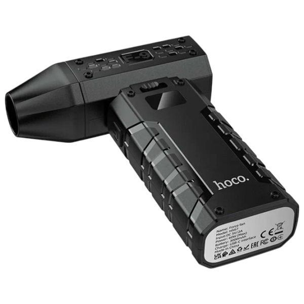 Ventilator Hoco HX67 Force Fan Black 60 W, Electronic, Numărul de viteze: photo 2