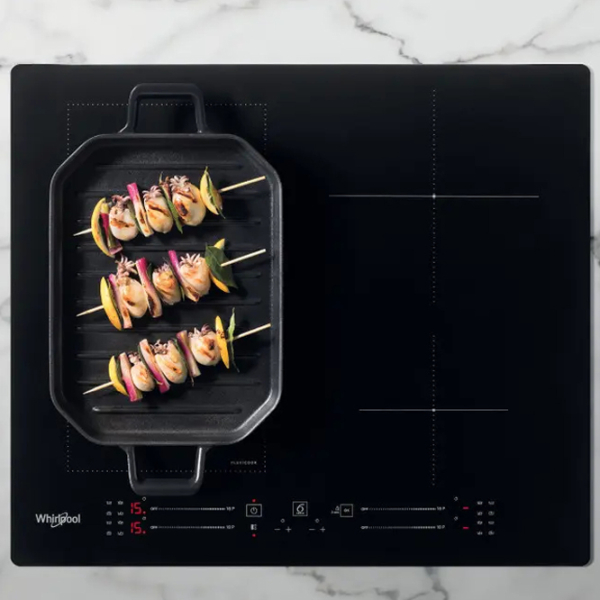 Plită încorporabilă cu inducție Whirlpool WL S6960 BF Black Sticlă ceramică, 7200 W photo 6