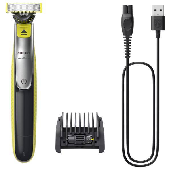 Trimmer facial Philips OneBlade 360 Gray  photo 1