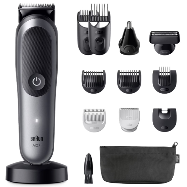 Trimmer facial Braun AIO7560 Black  photo 3