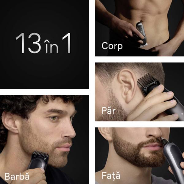 Trimmer facial Braun AIO7560 Black  photo 4