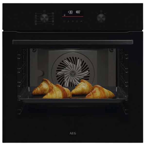 Cuptor încorporabil AEG NBA5C43AK Black A+, 71 l photo 1