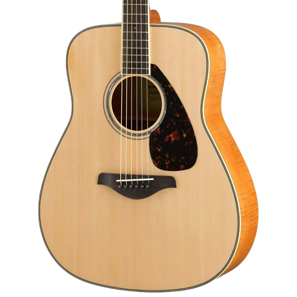 Chitară acustică Yamaha FG840 Natural Dreadnought, 4/4 photo 3