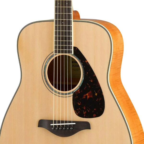 Chitară acustică Yamaha FG840 Natural Dreadnought, 4/4 photo 4