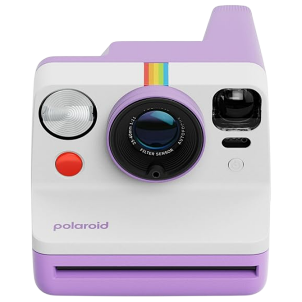 Cameră Foto Instant Polaroid Now Generation 3 + Color Film Bundle + Purple , , f/11 - f/64 photo 1