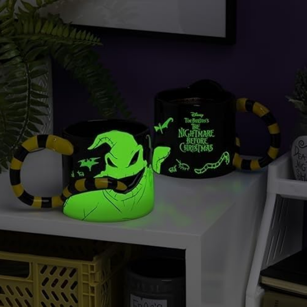 Cană Paladone Nightmare Before Christmas Oogie Boogie Green 330 ml photo 2