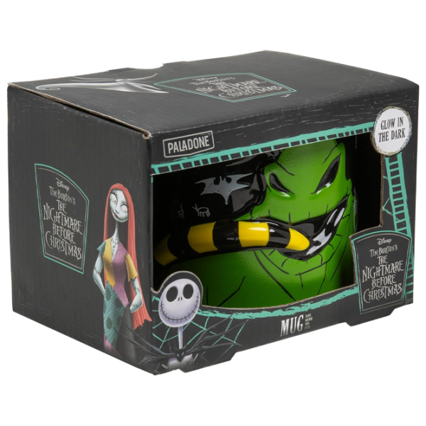 Cană Paladone Nightmare Before Christmas Oogie Boogie Green 330 ml photo 3