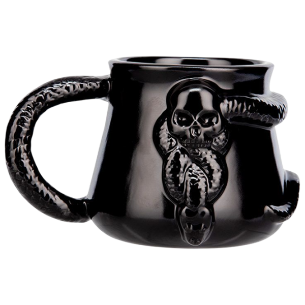 Cană Paladone Harry Potter Dark Mark Black 400 ml photo 1