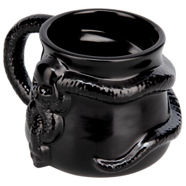 Cană Paladone Harry Potter Dark Mark Black 400 ml photo 2