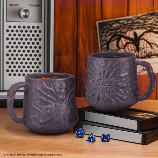 Cană Paladone Stranger Things Vecna Shaped Mug Gray 400 ml photo 3