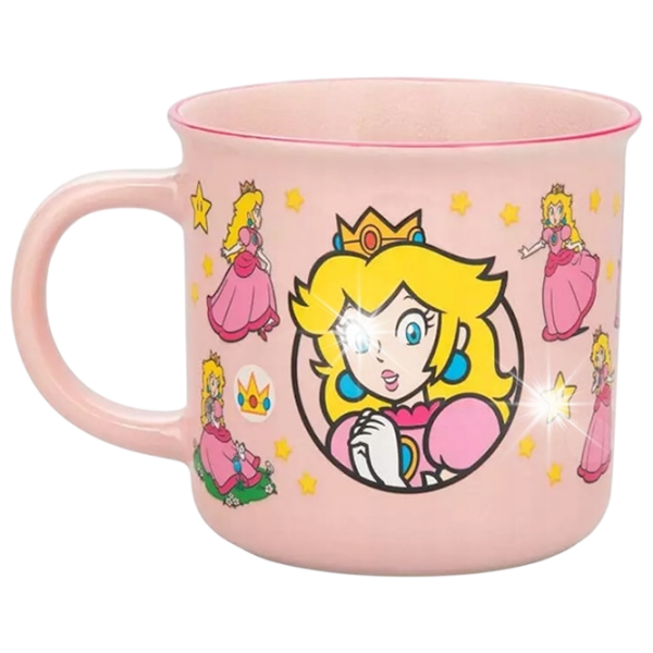Cană Paladone Super Mario Princess Peach Pink 350 ml photo 1