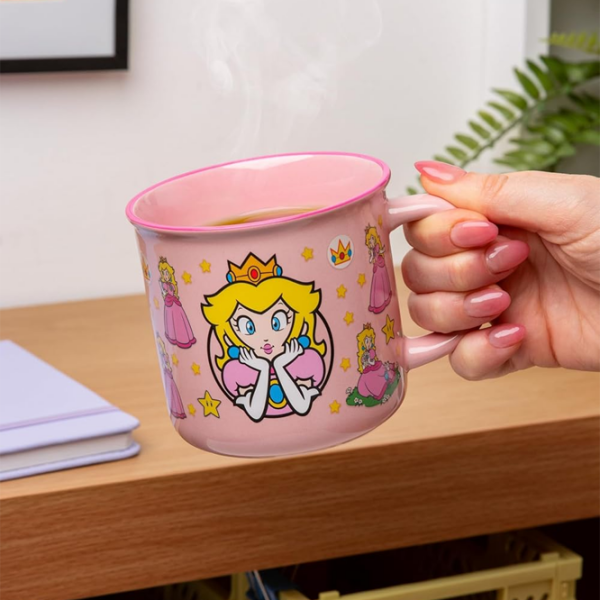 Cană Paladone Super Mario Princess Peach Pink 350 ml photo 8