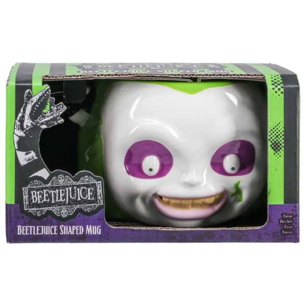 Cană Paladone Beetlejuice Shaped Mug White 650 ml photo 3
