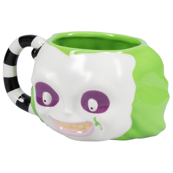 Cană Paladone Beetlejuice Shaped Mug White 650 ml photo 5