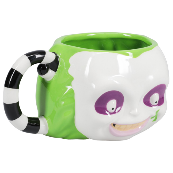 Cană Paladone Beetlejuice Shaped Mug White 650 ml photo 6
